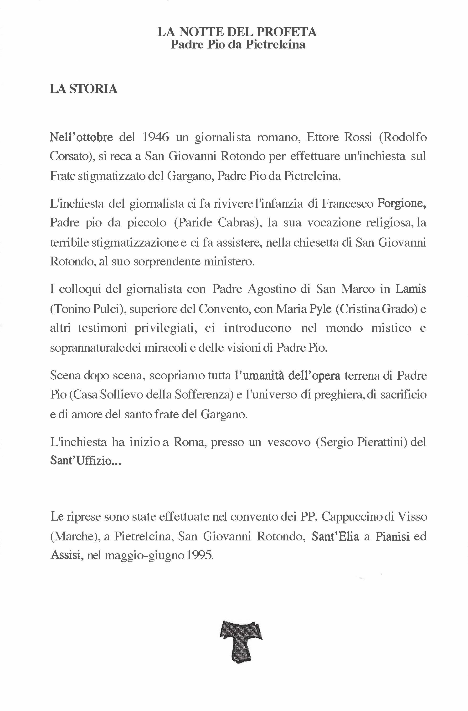 La storia